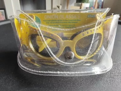 Dame Edna Onion Glasses Novelty Kitchen Cooking Goggles Yellow FREE UK POSTAGE  • £12.50