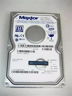 £14.95 • Buy Maxtor 6L080M0 DiamondMax 10 80Gb 3.5  Desktop Internal SATA Hard Drive