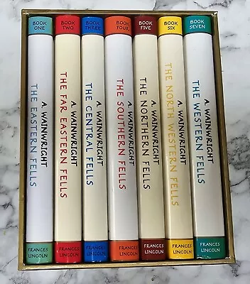 Pictorial Guides To The Lakeland Fells Series Books 1-7 Collection Set • £20