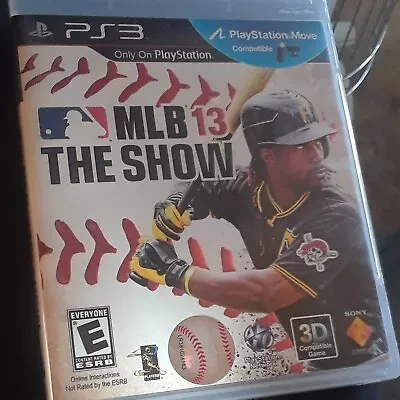 PS3 MLB 13 The Show Sony PlayStation 3 2012 Blue Ray E For Everyone Not Tested • $8