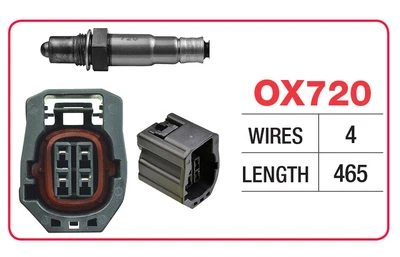 $118.95 • Buy GOSS Oxygen Sensor OX720 Fits Mazda MX-5 2.0 (NC)