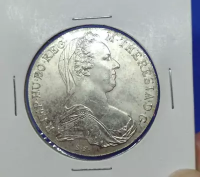 1780 Austria Maria Theresa Silver Thaler Restrike (b117) • $28.95