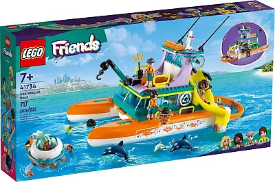 LEGO 41734 Friends Sea Rescue Boat (Brand New Sealed) • $88.88