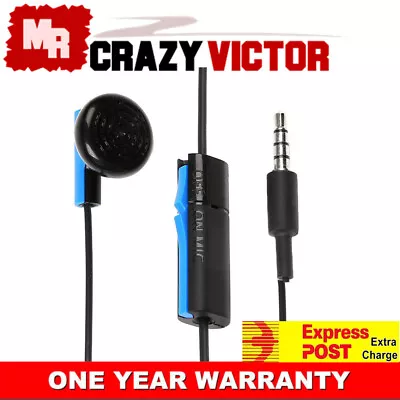 $4.95 • Buy Playstation 4 PS4 Headset Headphone With Microphone Control Or Charger Cable