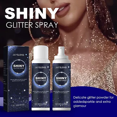 60ml Glitter Spray For Hair Body Glitter Spray Body Glitter Paint Powder Spray • $14.24
