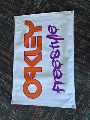 Brand New Oakley Freestyle BMX Banner - 2'x3' • $20