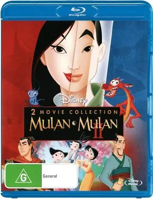 Disney 2 Movie Collection Mulan/Mulan II [New & Sealed] Blu-ray • £7.49