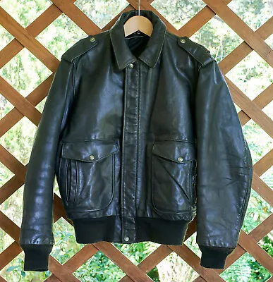 Schott NYC  Iconic A-2 Leather Jacket 184SM  Size:42 • $120