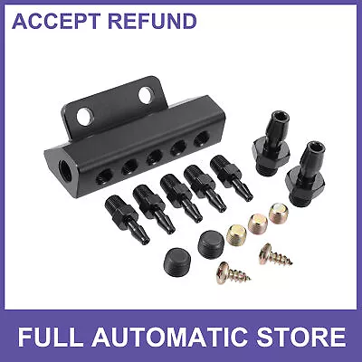 ONE Kit Universal Car Vacuum Block Intake Manifold Fuel Wastegate Turbo Boost • $17.14