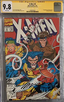 X-Men #4 Marvel Comics 1/92 CGC 9.8 Signed By Jim Lee • $249