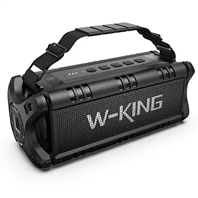 50W 70W Peak Bluetooth Speaker W-KING Portable Wireless Outdoor Speakers 24 • £97.46