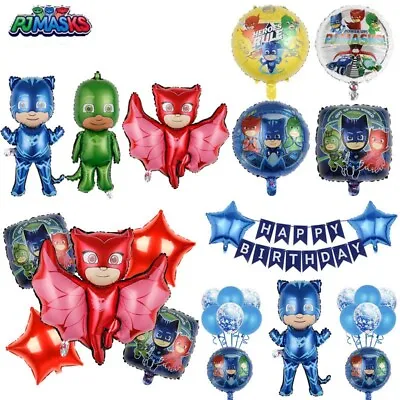 PJ Masks Gekko Catboy Owlette SUPER SHAPE FOIL Balloons Party Balloon Decoration • $4.48