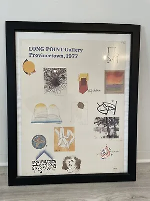 Various Artists Long Point Gallery Offset Lithograph Signed By Motherwell Ro • $450