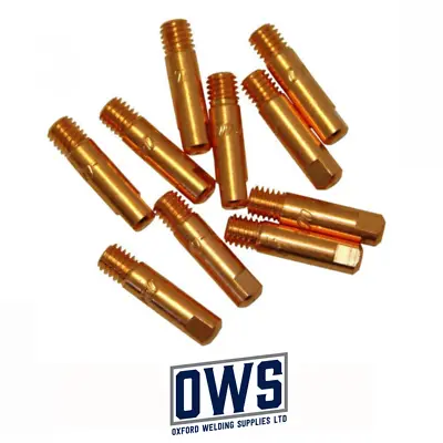 M6 MB15 MIG Welding Contact Tips 0.8mm (Packs 10)  • £3.17