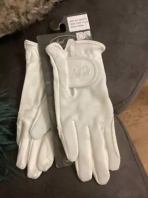 Mark Todd’s Child’s White Dressage Gloves Age 7-9 • £7.99