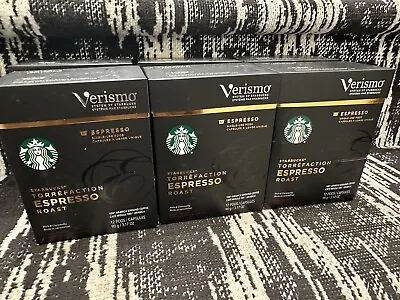 6  Boxes  2020 Starbucks Espresso VERISMO Pods  2020 • $149