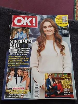 OK! Weekly Magazine 15th Jan '24 Supermum Kate +MAFS Adam Aveling Tayah Victoria • £1