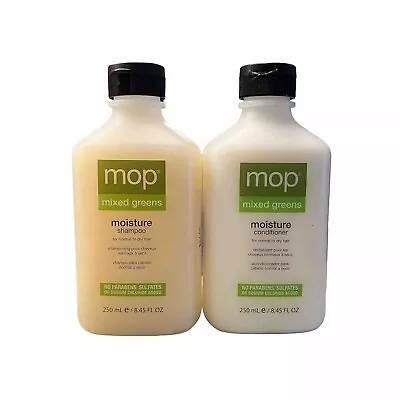 Mop Mixed Greens Moisture Shampoo & Conditioner Normal To Dry HAIR 8.45 Oz • $19.99