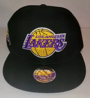 Los Angeles Lakers Snapback Hat NEW Mitchell And Ness Adult Adjustable NBA • $22.99