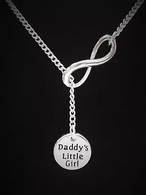 Daddy's Little Girl Necklace Daughter Mother's Day Gift Lariat • $19.99