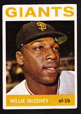 1964 TOPPS #350 WILLIE McCOVEY GIANTS • $10