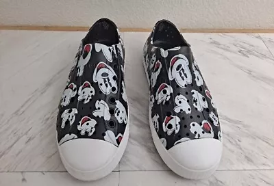 Disney Native Parks Mickey Mouse All Over Print Native  Shoes Womens 8/ Mens 6 • $18
