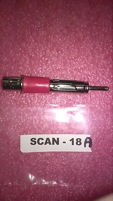 Scan -18a  Bnc Female To Full Motorola  Male Plug Coax Adapter Base/mobile   New • $9.95