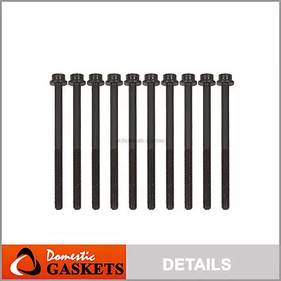 $29.28 • Buy Head Bolt Set Fits 01-17 Ford Mazda Lincoln Mercury 2.0L 2.3L 2.5L DOHC & Turbos