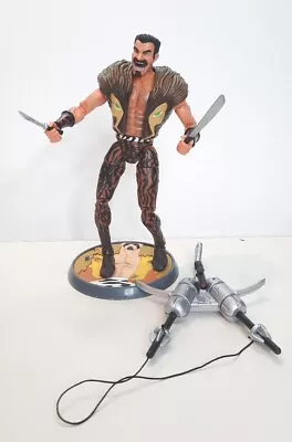 Marvel Legends Spiderman Sinister Six Series Kraven 6  Figure & Stand Toybiz • $23.95