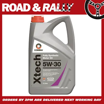 Comma X-Tech 5W30 Fully Synthetic Engine Oil 5 Litre XTC5L • £31.49