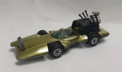 Vintage Topper Johnny Lightning  Leapin Limo  Yellow-green 1970 Complete! Nice! • $25