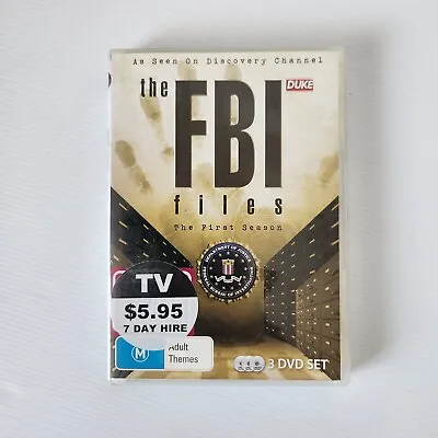 The FBI Files The First Season 1 DVD Region Free NTSC Free Postage  • $12.99