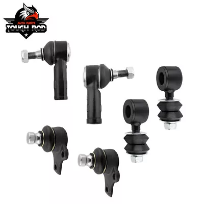 6Pcs Ball Joint Sway Bar Tierod Set For Volkswagen Cabrio 1995 1996-1999 • $39.72