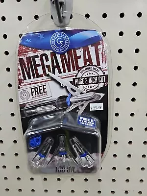 G5 MegaMeat 100gr Broadheads - 2  Broadhead Mega Meat • $54.99