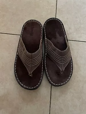 £14.99 • Buy New Men's Lucini Toe Post Brown Flip Flops Sandals Size 9