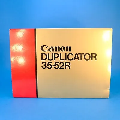 Canon Duplicator 35-52R & Auto Bellows Macro Copy Kit! Pristine Boxed Condition • £300