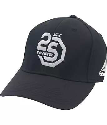 Reebok Mens UFC 25 Years Baseball Cap Black X-Large • $20.91