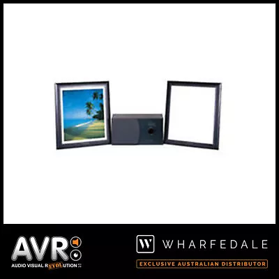 Wharfedale LoudPanel Flat NXT Black Picture Frame PPS1 Speakers • $449