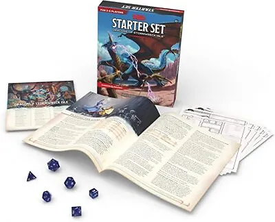 $28.99 • Buy DandD Dragons Of Stormwreck Isle Refreshed Starter Set