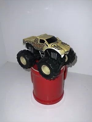 ☀️ Hot Wheels POUNCER Monster Jam Truck Die Cast Metal Body Car Toy Cake Topper • $20