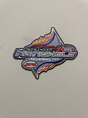 DODGE NATIONALS 34TH ANNUAL NHRA 2018 READING PA Vintage Racing Sew-on Patch • $5.99