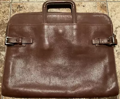 Vintage Coach Pebbled Leather Brown AttachÉ • $71.20