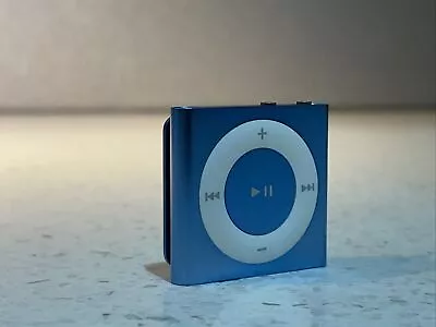 $179 • Buy Apple IPod Shuffle 4th Generation A1373 Ice Blue  (2GB) RARE COLLECTORS ITEM