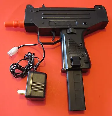 UZI MAC 10 Auto Electric Airsoft Gun W/Rechargeable Battery & Battery Charger • $36