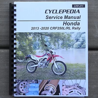 2013-2020 Honda CRF250L CRF250 CRF 250 250L Dual Sport SERVICE & REPAIR MANUAL • $36.95