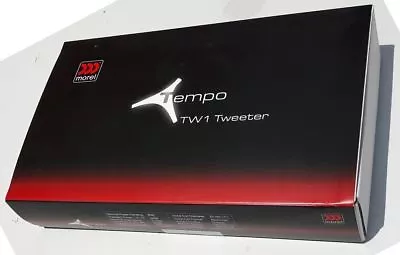 Original Morel Tempo Tw-1 Soft-dome  Car Tweeters New Free Worlwide Shipping! • $119.99