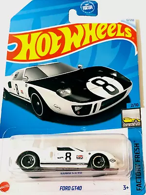 2024 Hot Wheels FACTORY FRESH 2/10 Ford GT40 8 Ball/1st 12/250 HTC51 Unopened • $3.25