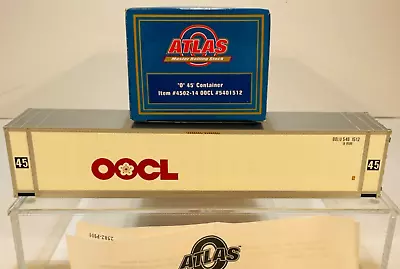 Vintage NIB 1990s Atlas O Scale 4502-14 OOCL 45' Container For Flat Car • $9.99