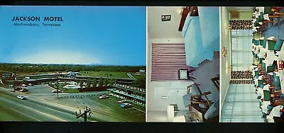 Tennessee TN Oversized Postcard Jackson Motel Murfreesboro Multi View • $4.79