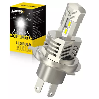 AUXITO H4 9003 HB2 LED Headlight Bulb Hi/Lo Beam White LED Motorcycle 10SF • $17.09